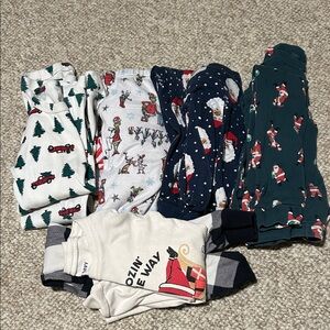 Holiday Pajama Bundle 5t